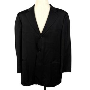 Hugo Boss Ing Loro Piana Wool Blazer Mens 42 Black Super 110s Sport Coat